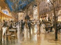 Georges Stein - Evening On A Parisian Boulevard